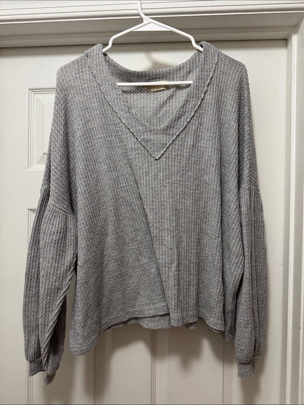Waffle Knit Sweater